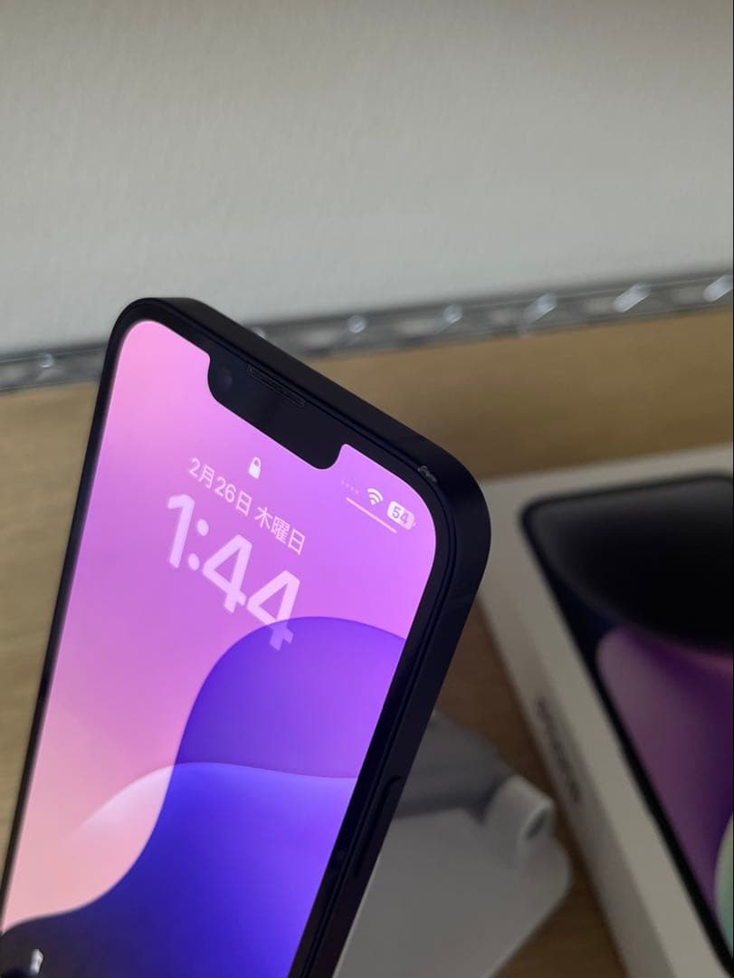 Apple iPhone 14 ミッドナイト 128GB SIMフリー 美品