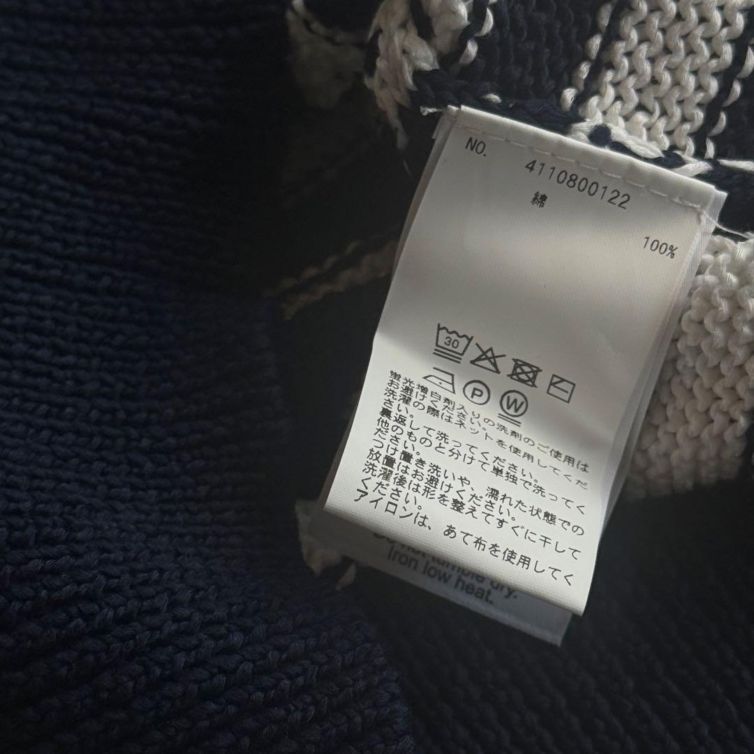 【2025／美品✨】DEMYLEE コットンニット カーディガン ボタン