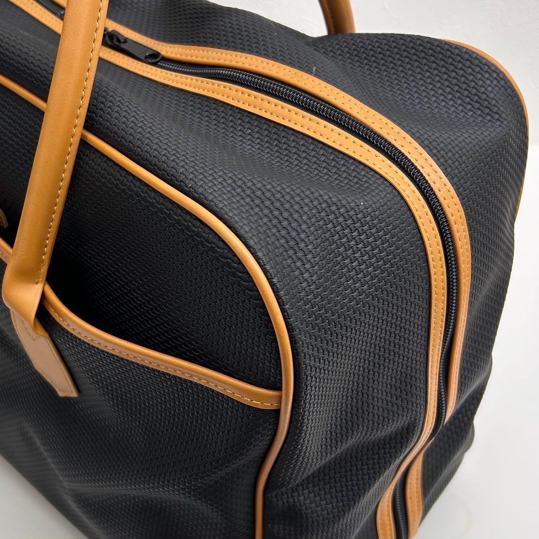 【極上美品】正規店購入品 イヴサンローラン YSL型押し ボストンバッグ 大容量