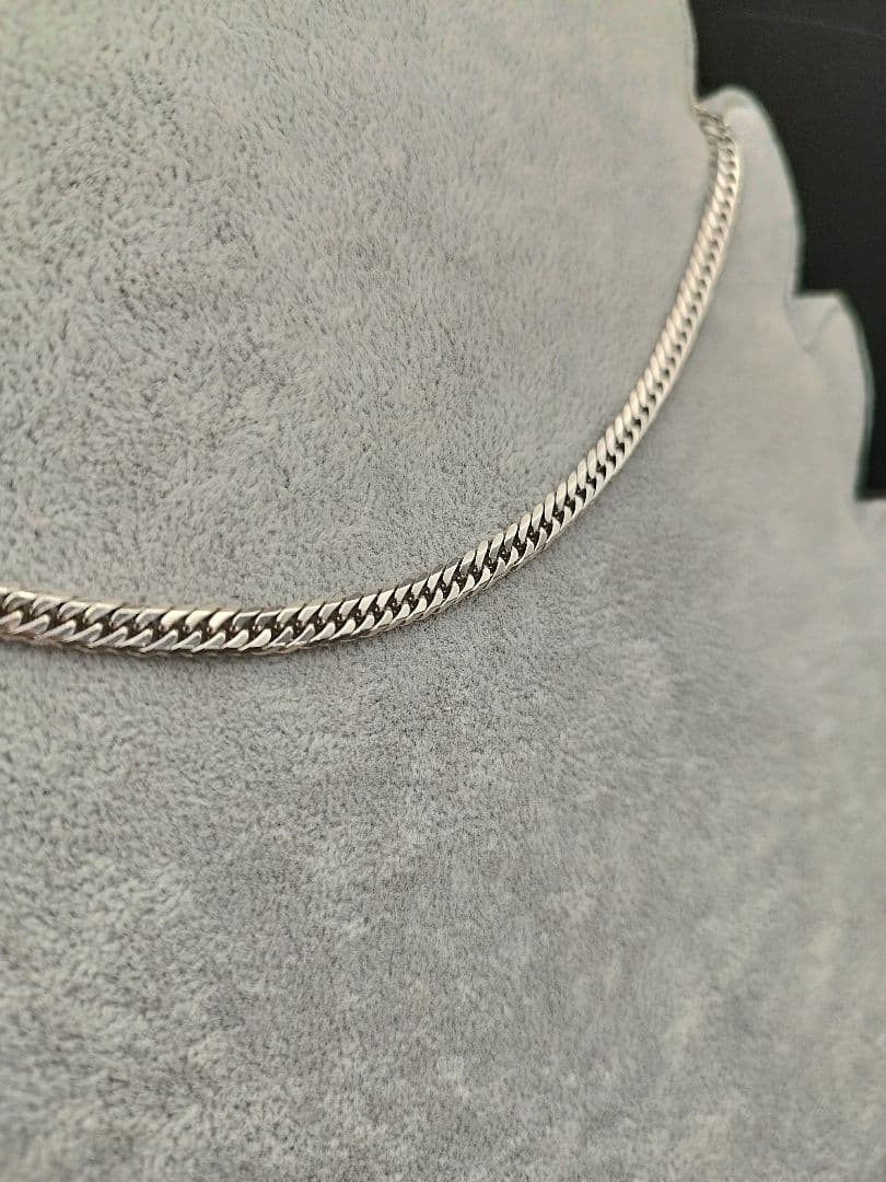 喜平ネックレスチェーン silver925 シルバー925 6面ダブル