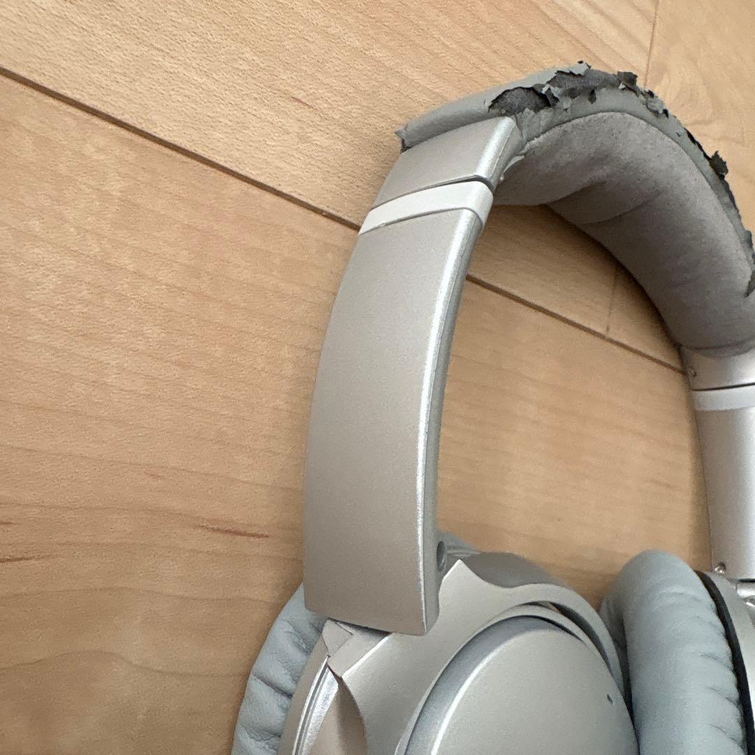 Bose ワイヤレスヘッドホン シルバー