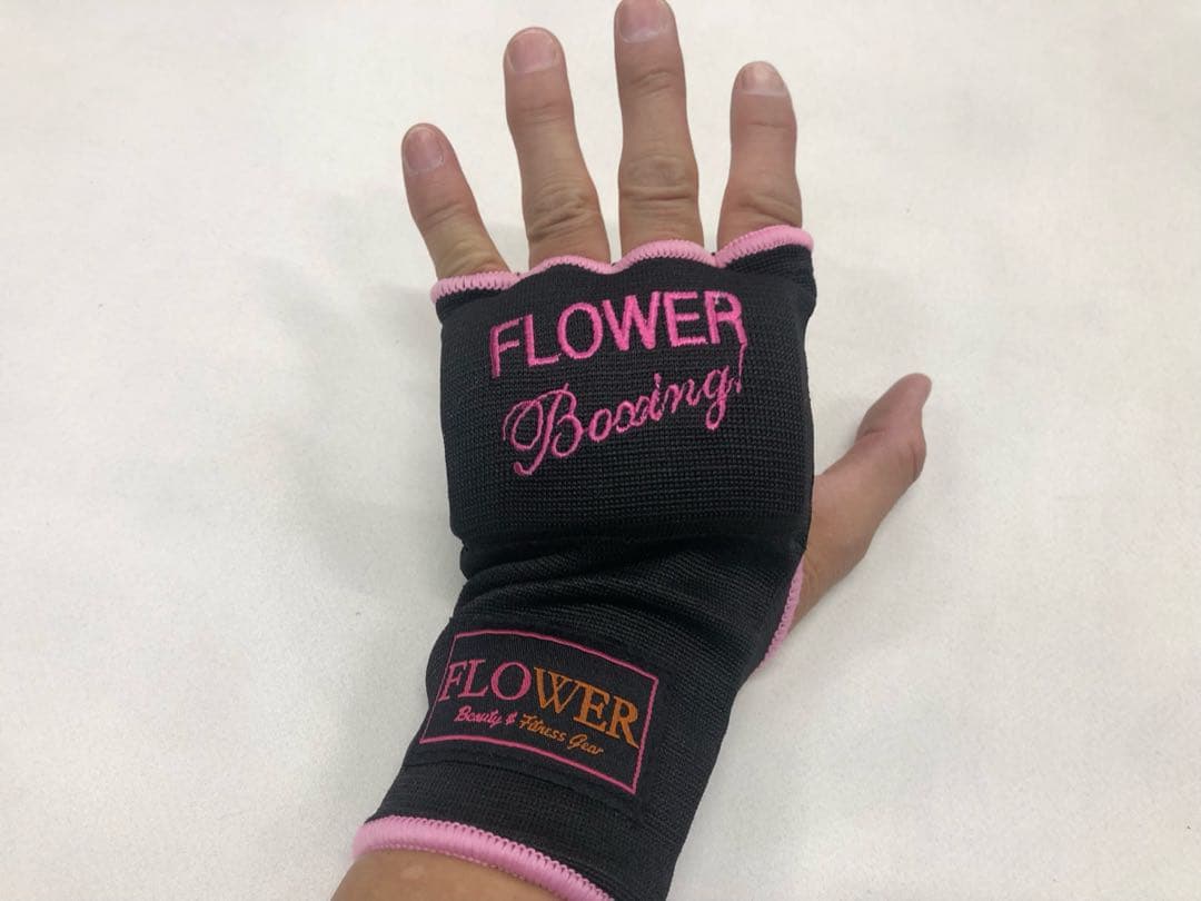 FLOWER GEL INNER GLOVE BK/PNK 3点まとめ買い
