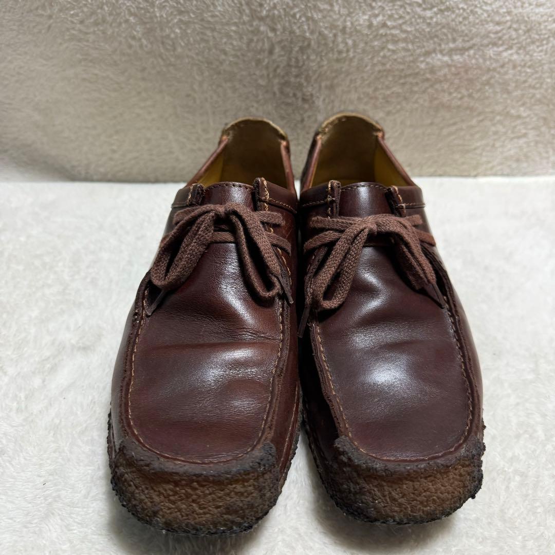 【clarks】美品✨ Natalie ナタリー　27cm レザー　ブラウン