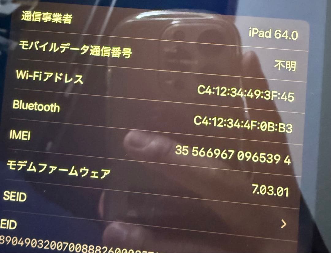 Apple iPad 第9世代 Wi-Fi+Cellular 64GB