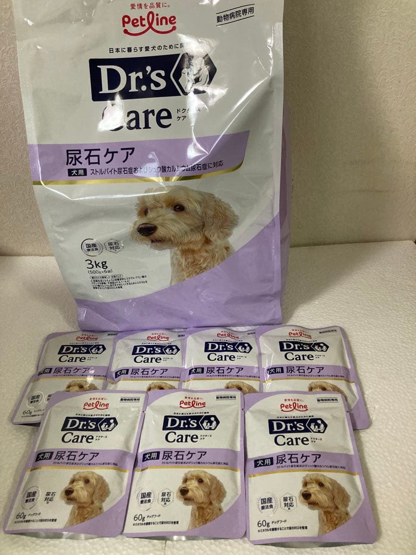 ☆OKUMINA☆専用 ドクターズ ケア 尿石ケア 犬用 D3kg袋 & W7袋