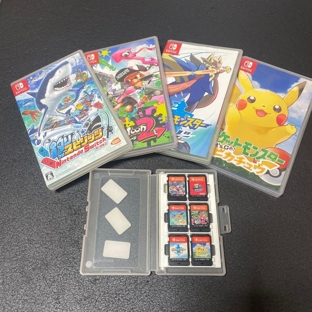 Nintendo Switch 本体＋付属品多数＋ソフトも6本セット