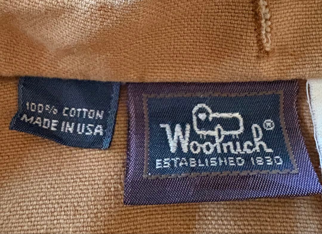 90s WOOL RICH ウールリッチ ダック カバーオール アメリカ製 L