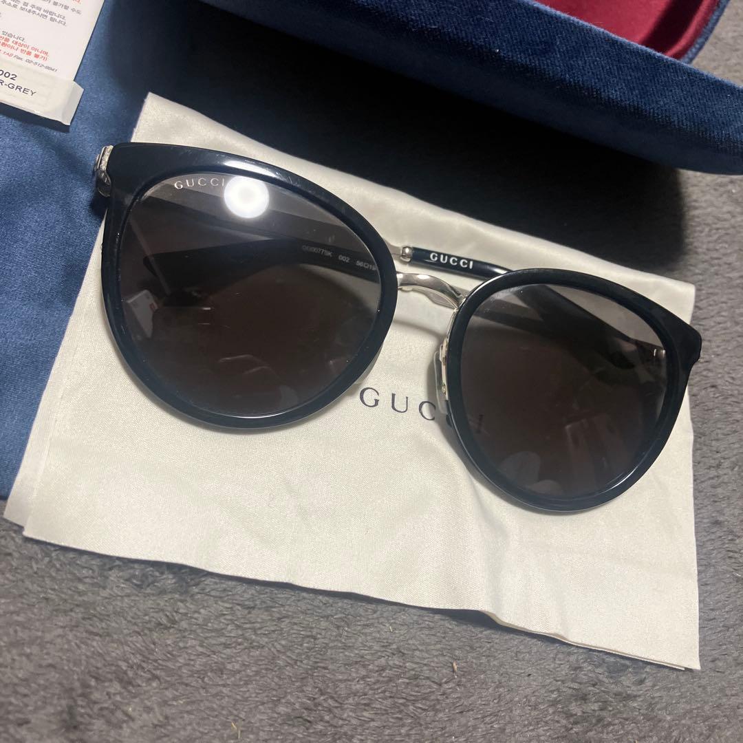 GUCCI サングラス　メガネ　カラーレンズ　眼鏡　0708