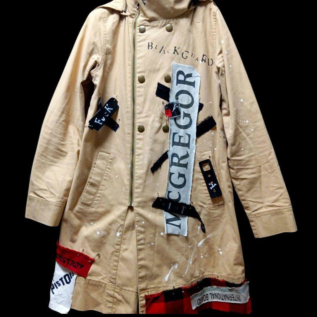 秋*様 パンク モッズコート PUNK アナーキーシャツ SEX PISTOLS