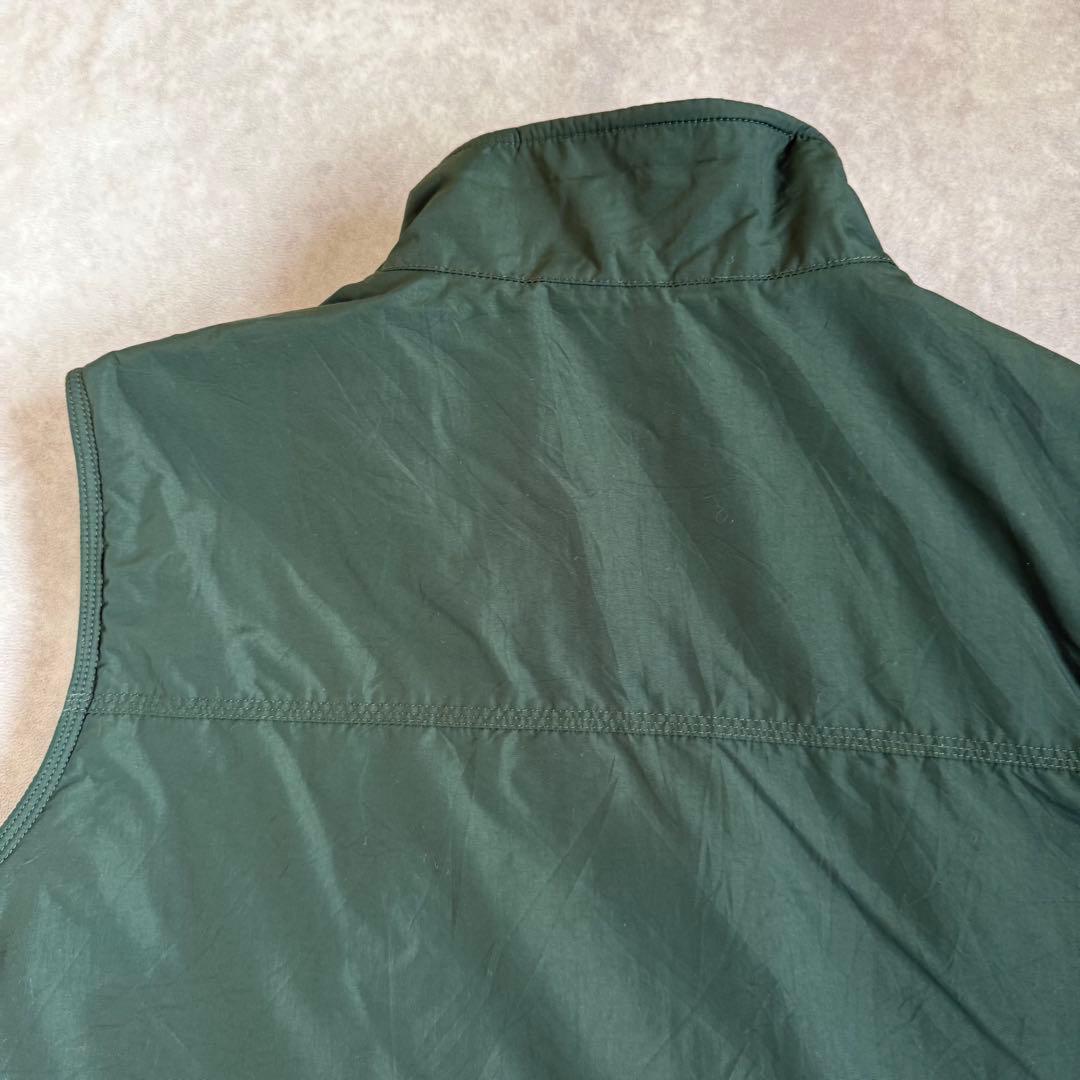 90s エルエルビーウォームアップジャケット ベスト グリーン L