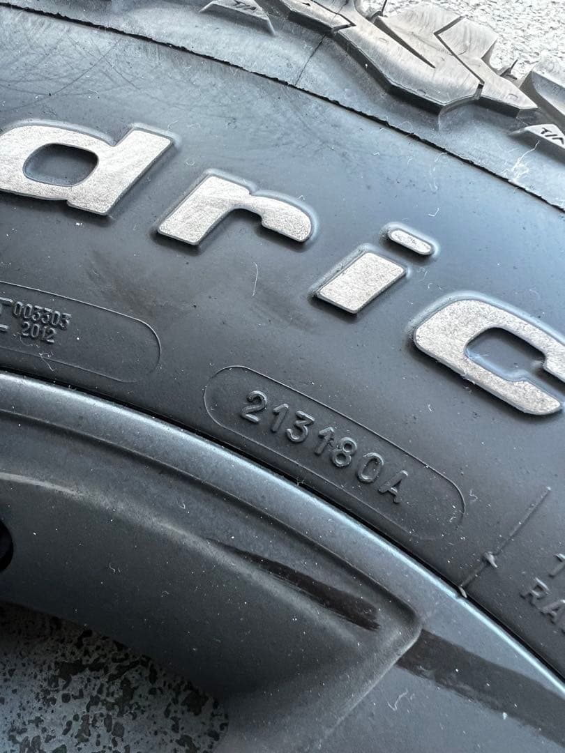 @*e様 BFGoodrich All-Terrain ラングラー　ラングラーj