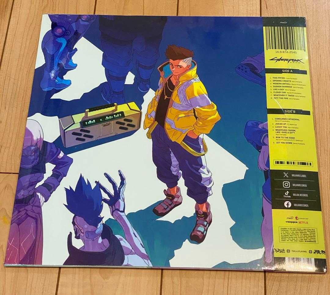 【新品】サイバーパンクEdgerunners レコード LP Cyberpunk