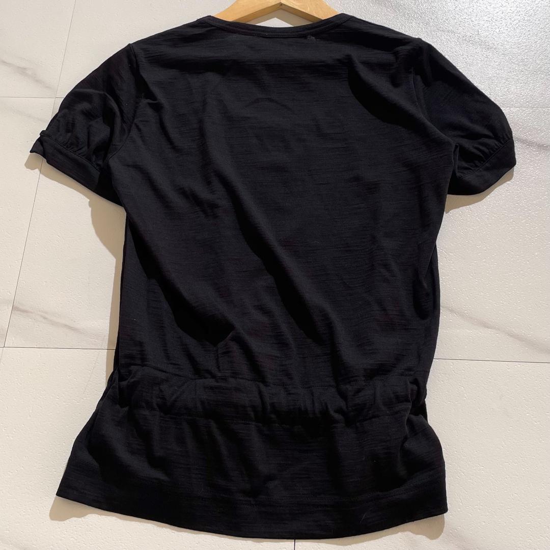 【美品】LOUIS VUITTON ルイヴィトン モノグラム LV Tシャツ 黒