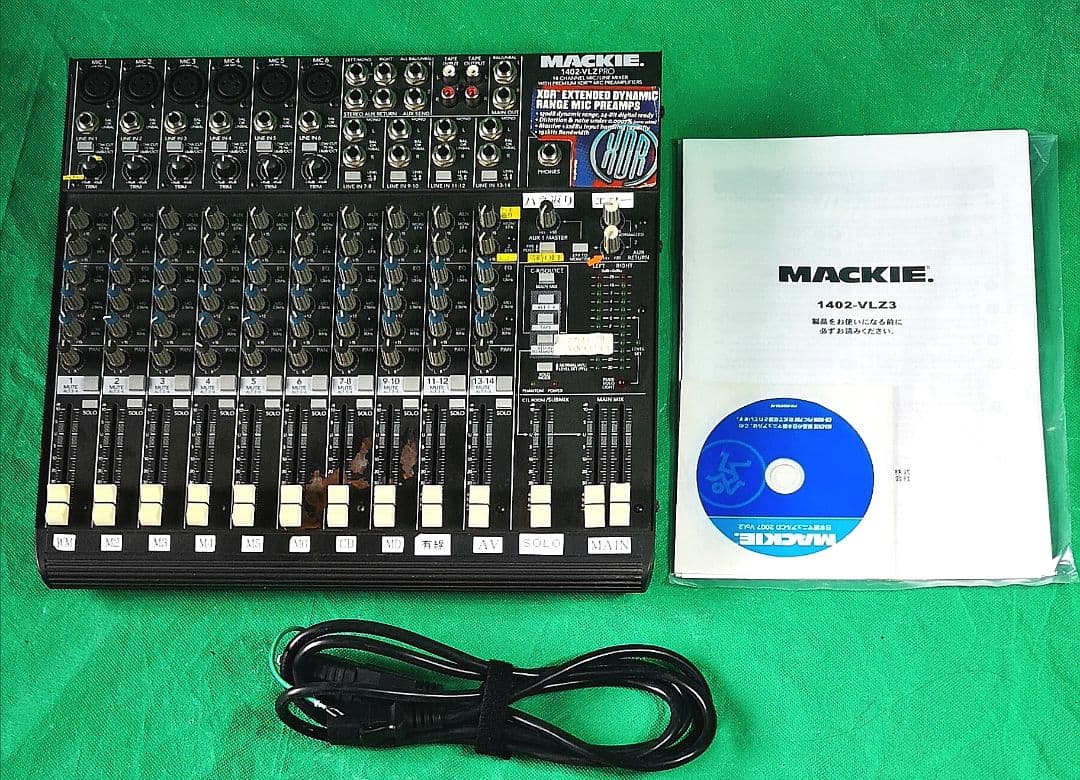 マッキー MACKIE 1402-VLZPRO アナログミキサー「ジャンク」