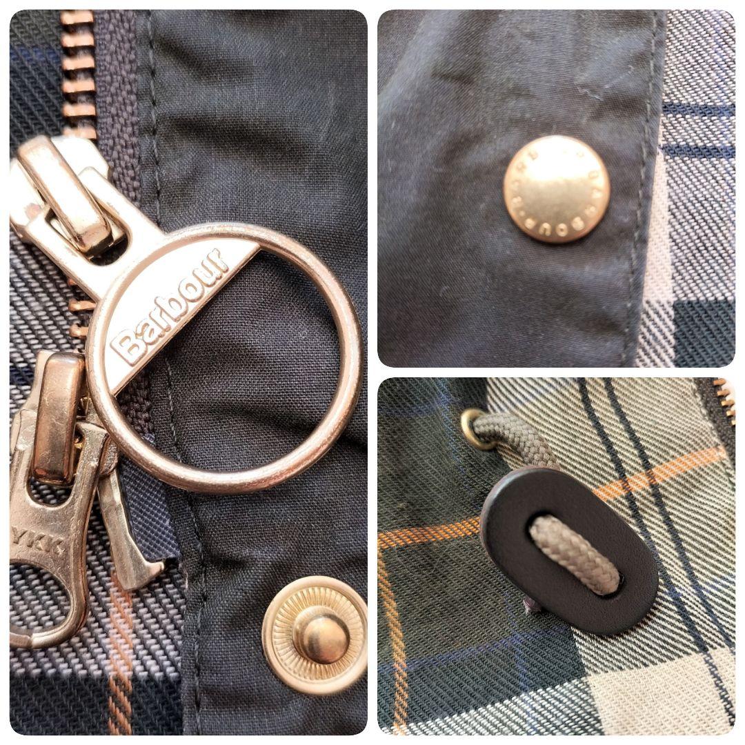 ☆Barbour☆バブアー オイルドジャケット　モッズコート　カーキ　フード付