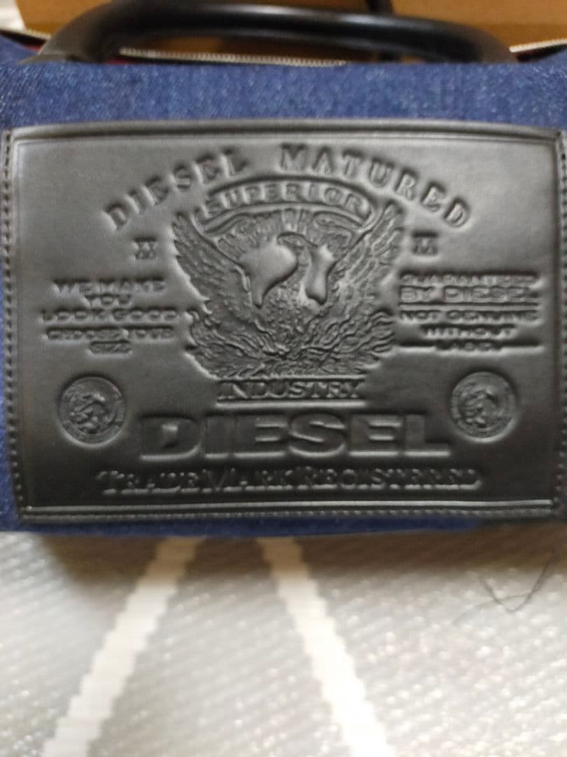 DIESEL☆デニムボストンバッグ☆ユニセックス