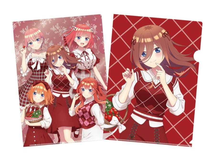 五等分の花嫁 HICUL ハイカル クリアファイル 10点セット