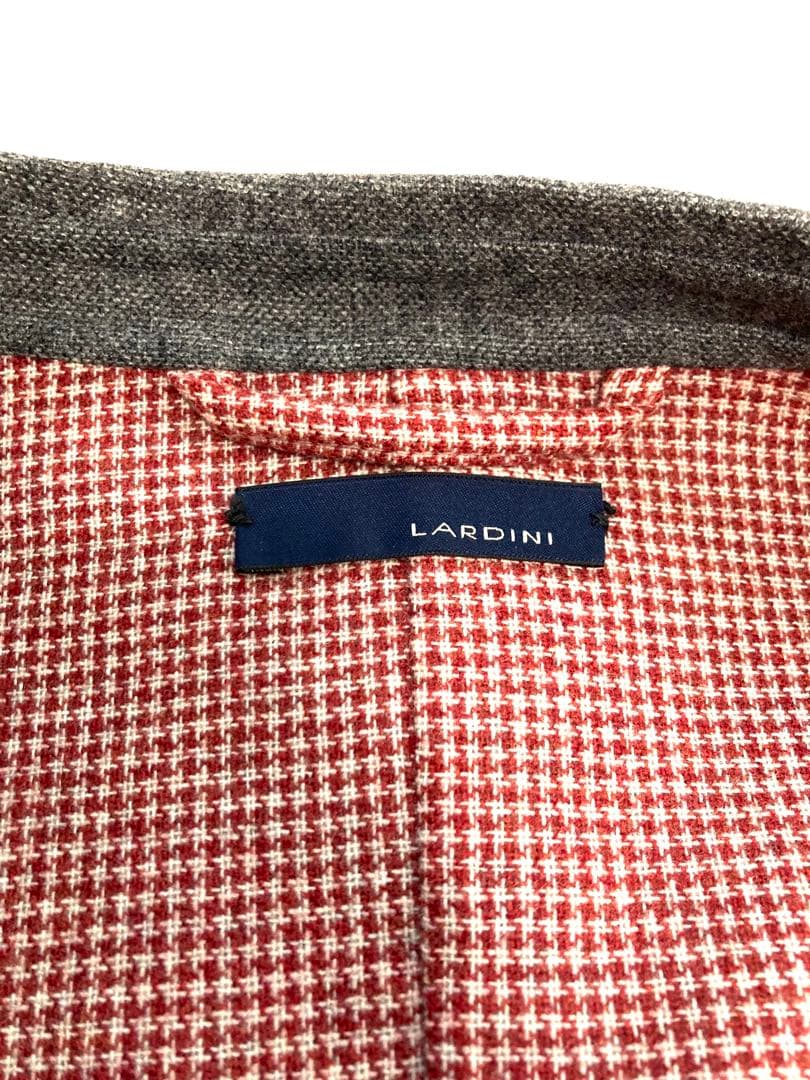 LARDINI ラルディーニ 44 ウール テーラードジャケット グレー