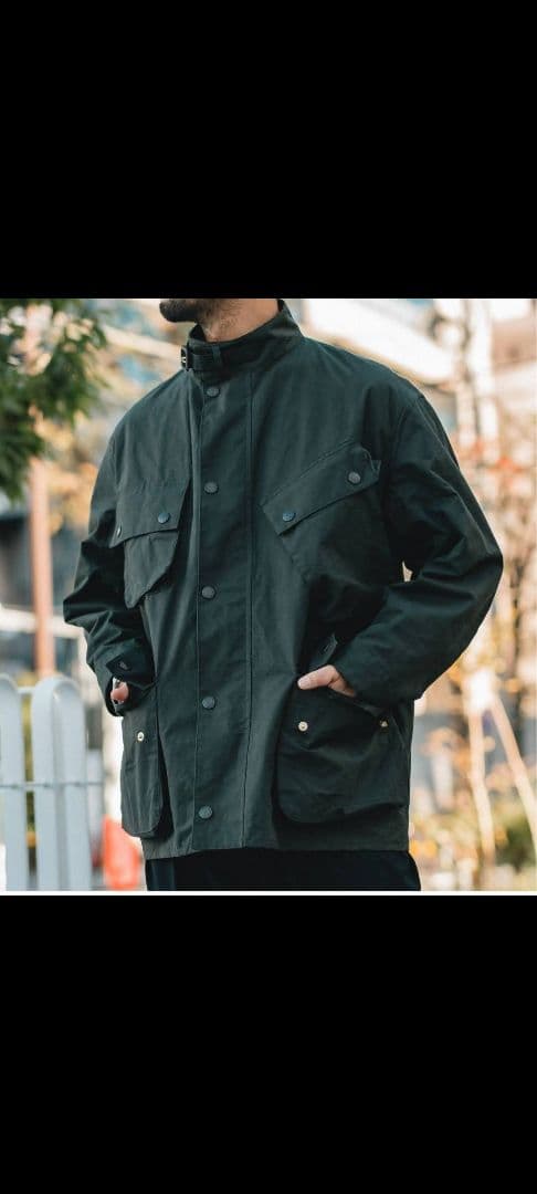 マーカウェア　EDIFICE　Barbour　ライディングコート