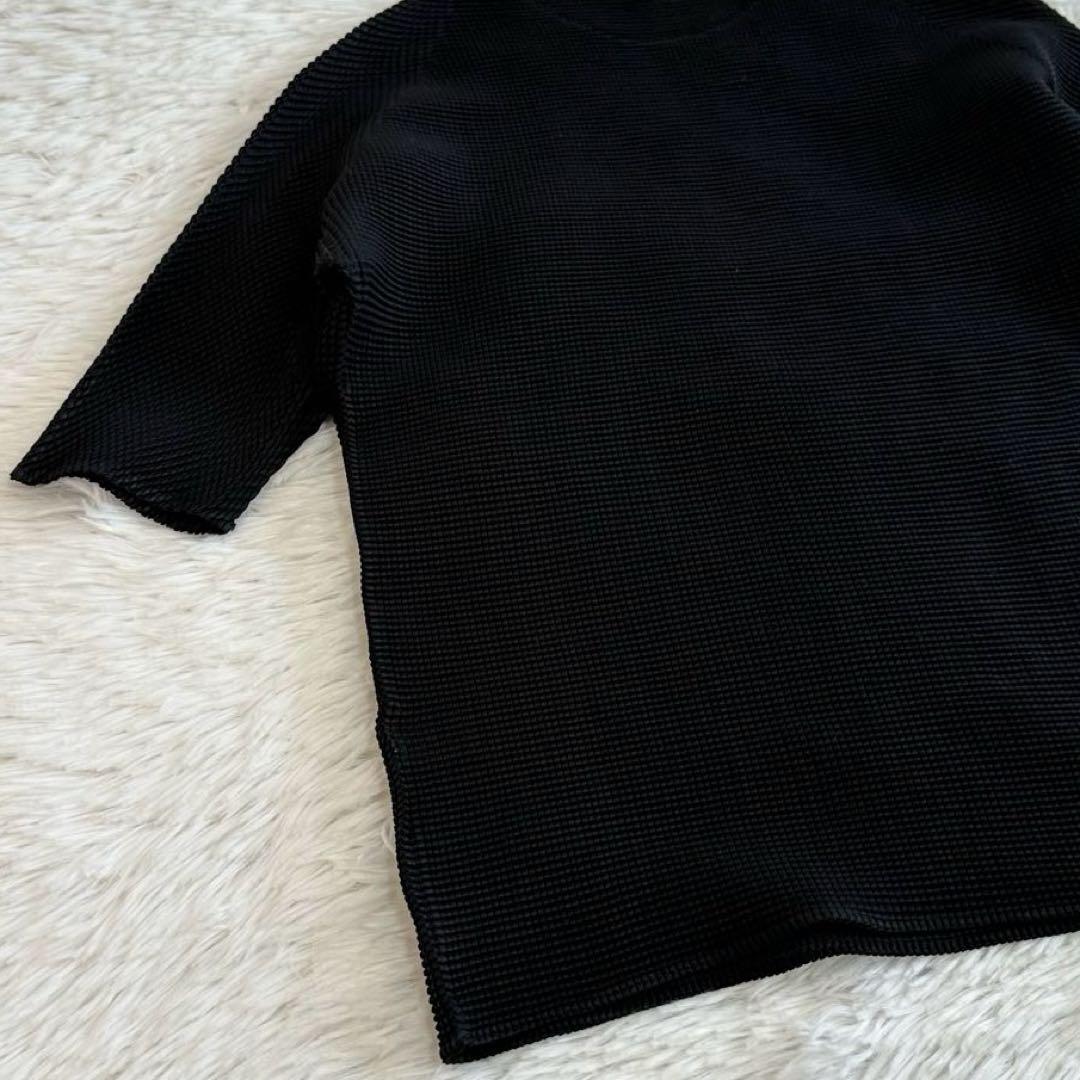 PLEATS PLEASE プリーツプリーズ イッセイミヤケ ワッフルTシャツ