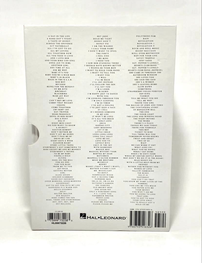 THE BEATLES COMPLETE SCORES ビートルズ 楽譜集 絶版