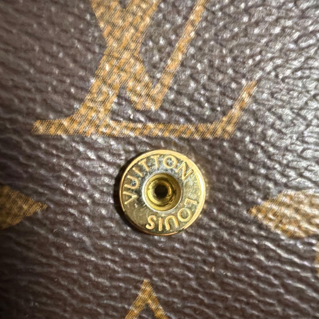 Louis Vuitton 三つ折り財布 ブラウン/ピンク