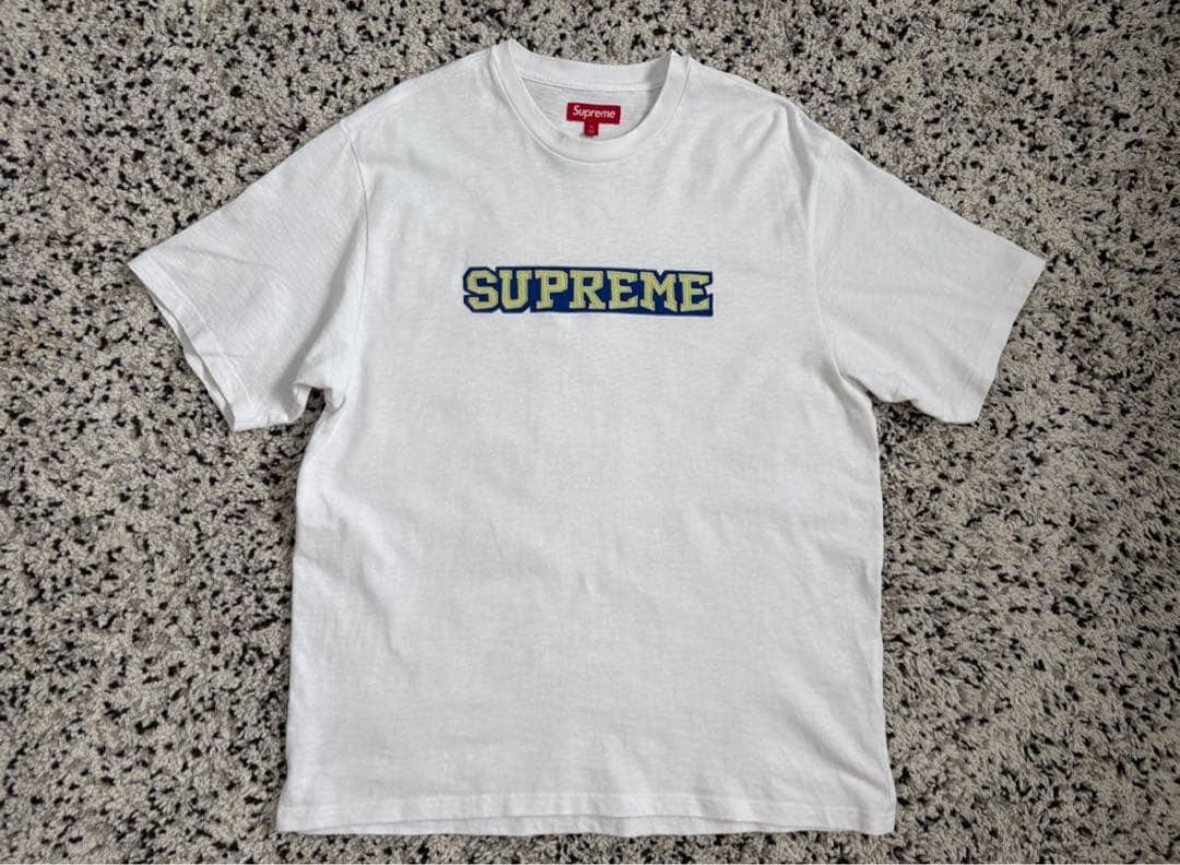 25S/S Week1 Satin Appliqué S/S Top XL