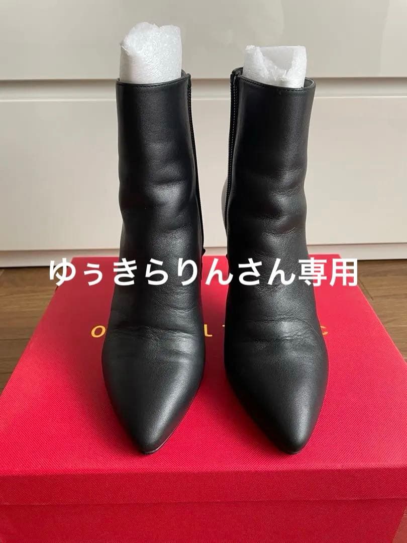 ダイアナブラックショートブーツ