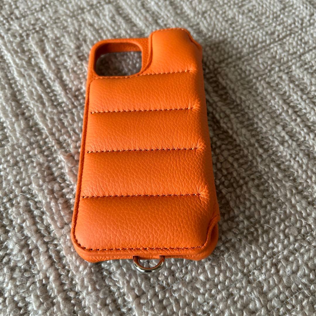 デミュウDEMIU スマホケース オレンジ iPhone14