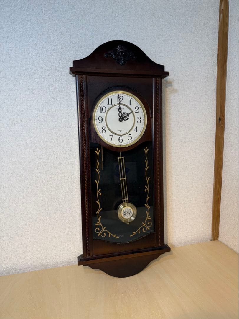 セイコーの報時付掛け時計チャイム＆ストライク PQ839B