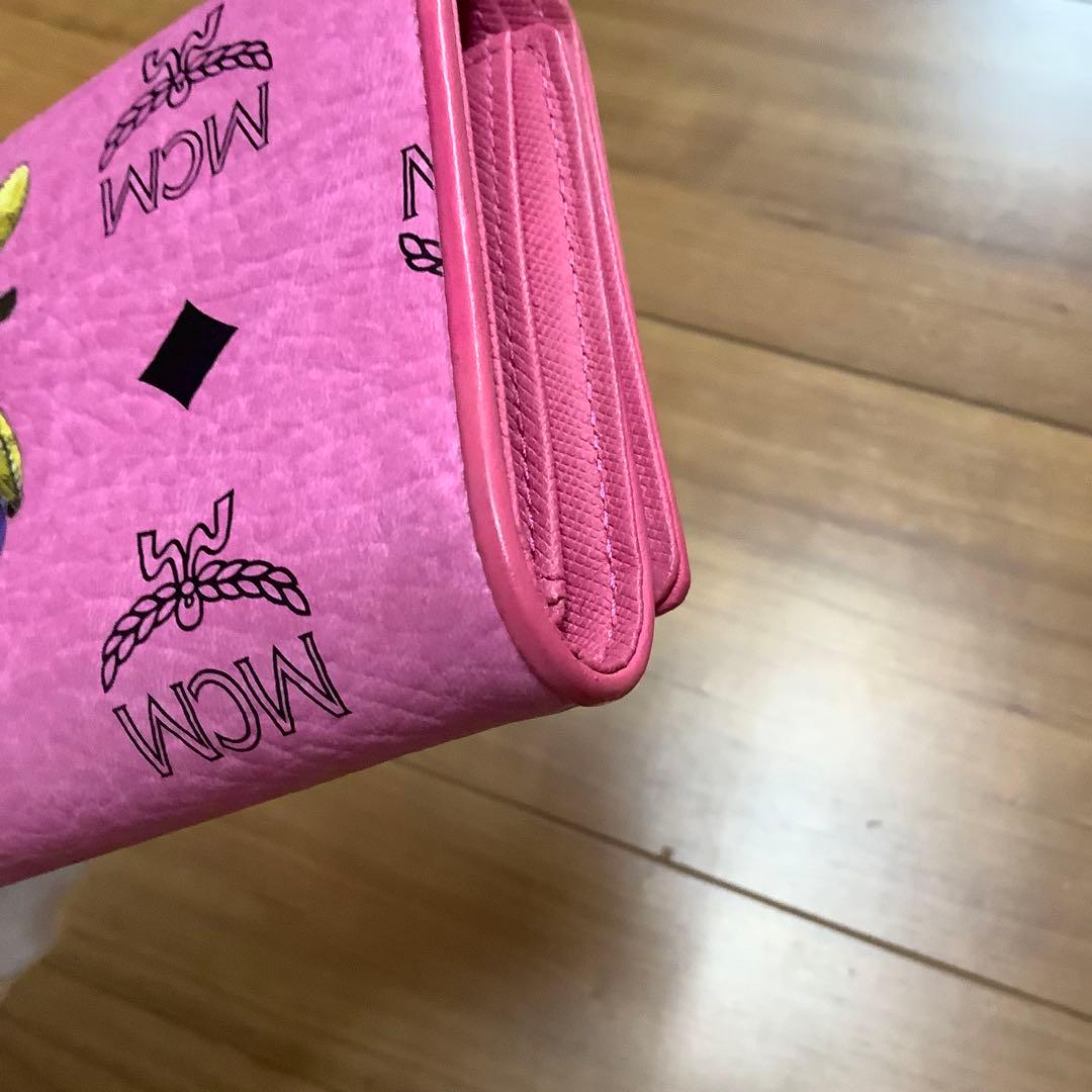 MCM 三つ折り財布　ヴィセトス　ロゴグラム　ラビット　コンパクトウォレット