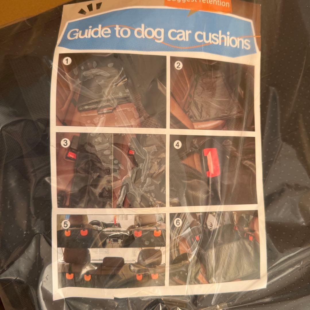 ✅　ペットドライブシート　車 犬 シートカバー リード 傷つきにくい 洗濯可