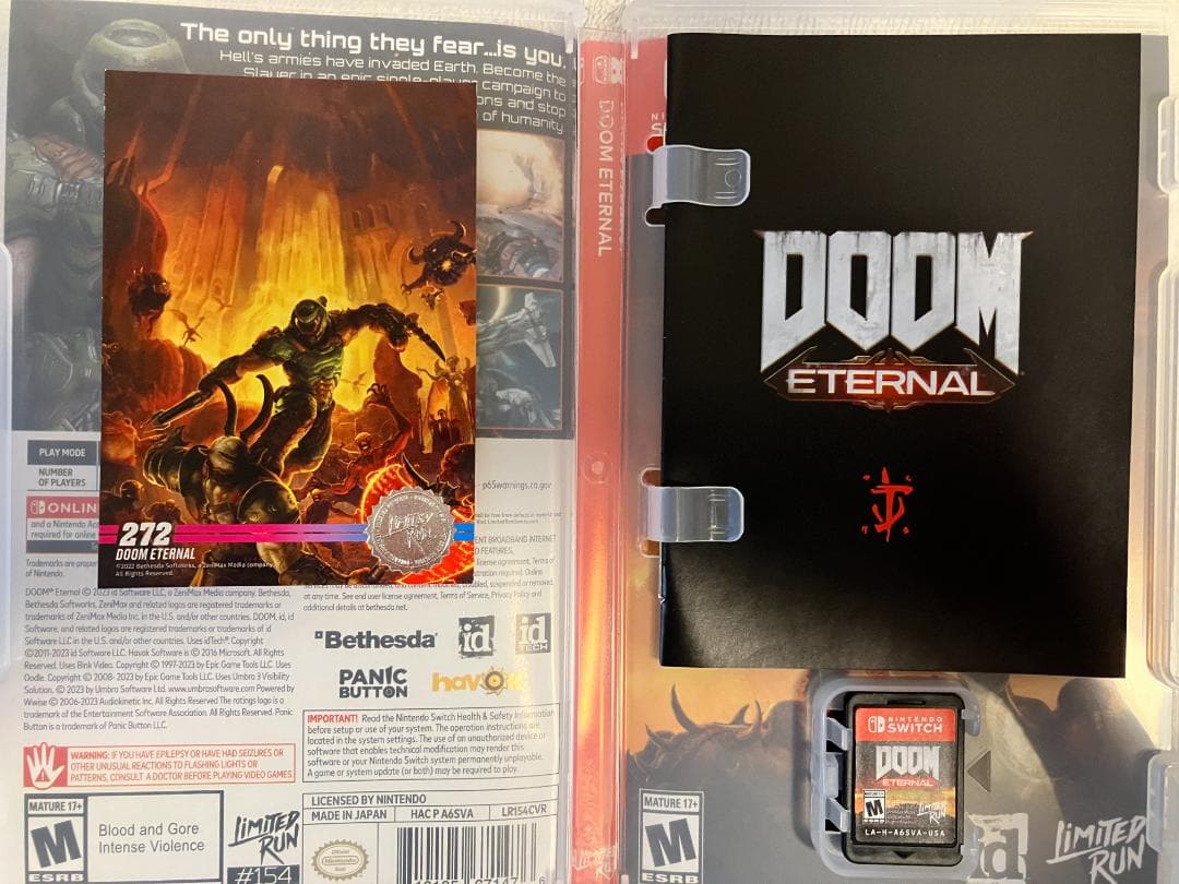 DOOM ETERNAL Nintendo Switch 限定版