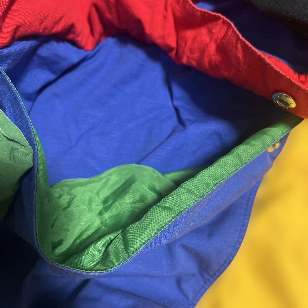 JORDAN マルチカラー ハーフジップ ジャケット ナイロン 綿 XL