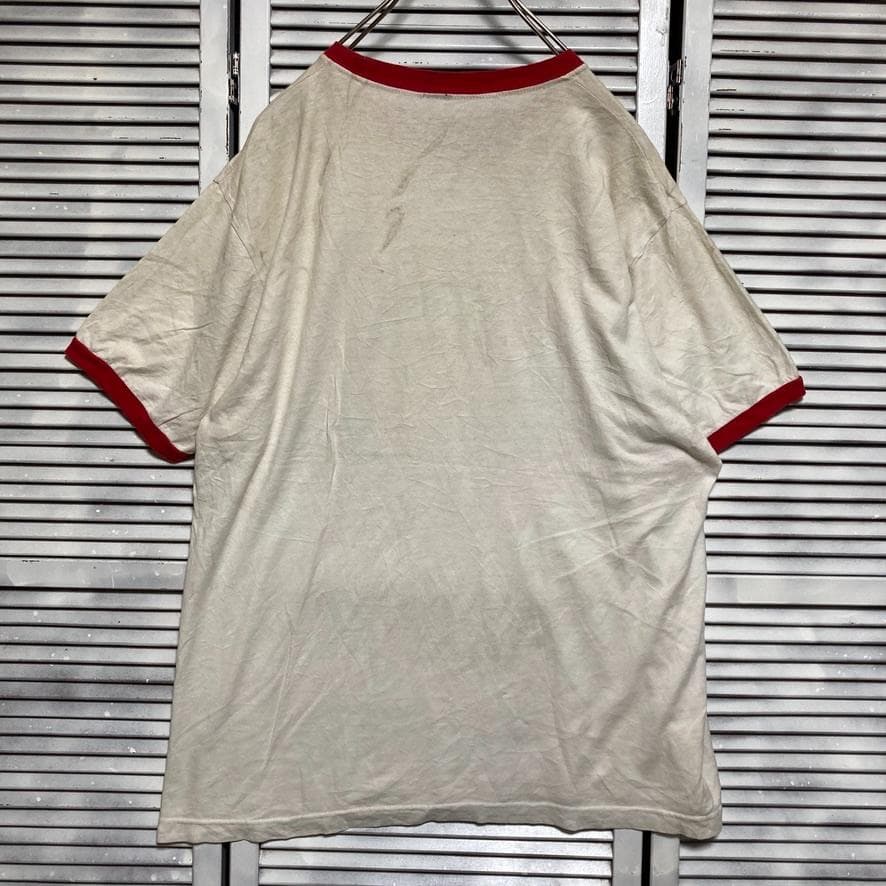 BOMW リンガー Tシャツ 古着 白 ニルバーナ NIRVANA にこ バンド