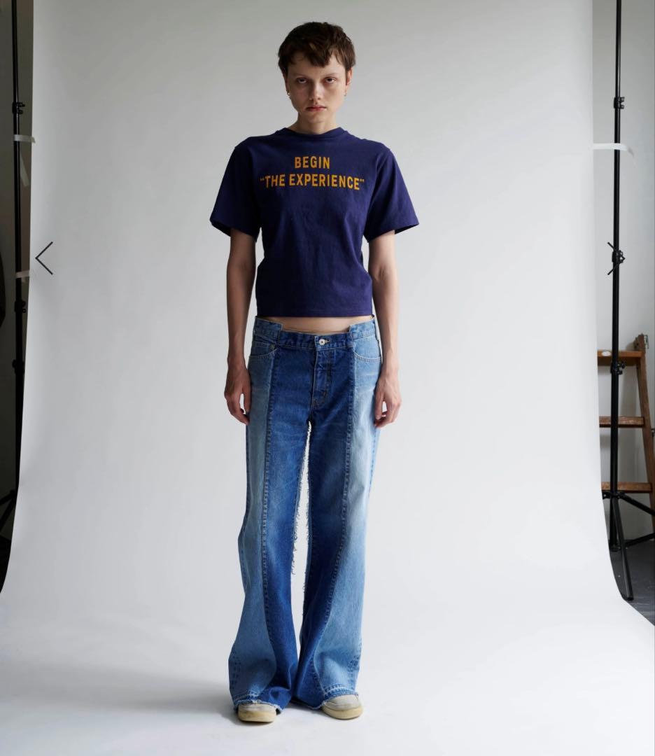 み*ん様 【新品】INSCRIRE アンスクリア　バックサークルTシャツ　半袖