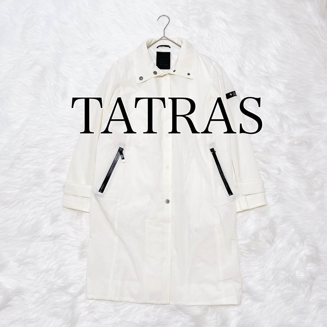 極稀少　タトラス 近年　ARESA ロングコート　ナイロン　スタンドカラー