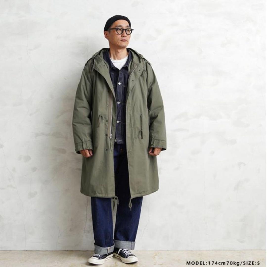 【Alex23】5409M HOUSTON米軍 M-51パーカモッズコート