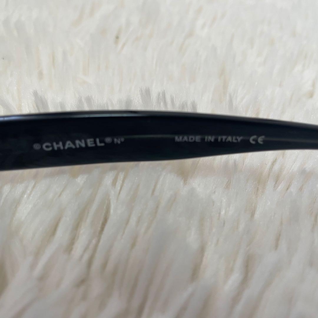 美品 シャネル 5010 サングラス 黒 53□19 レディース 付属品完備