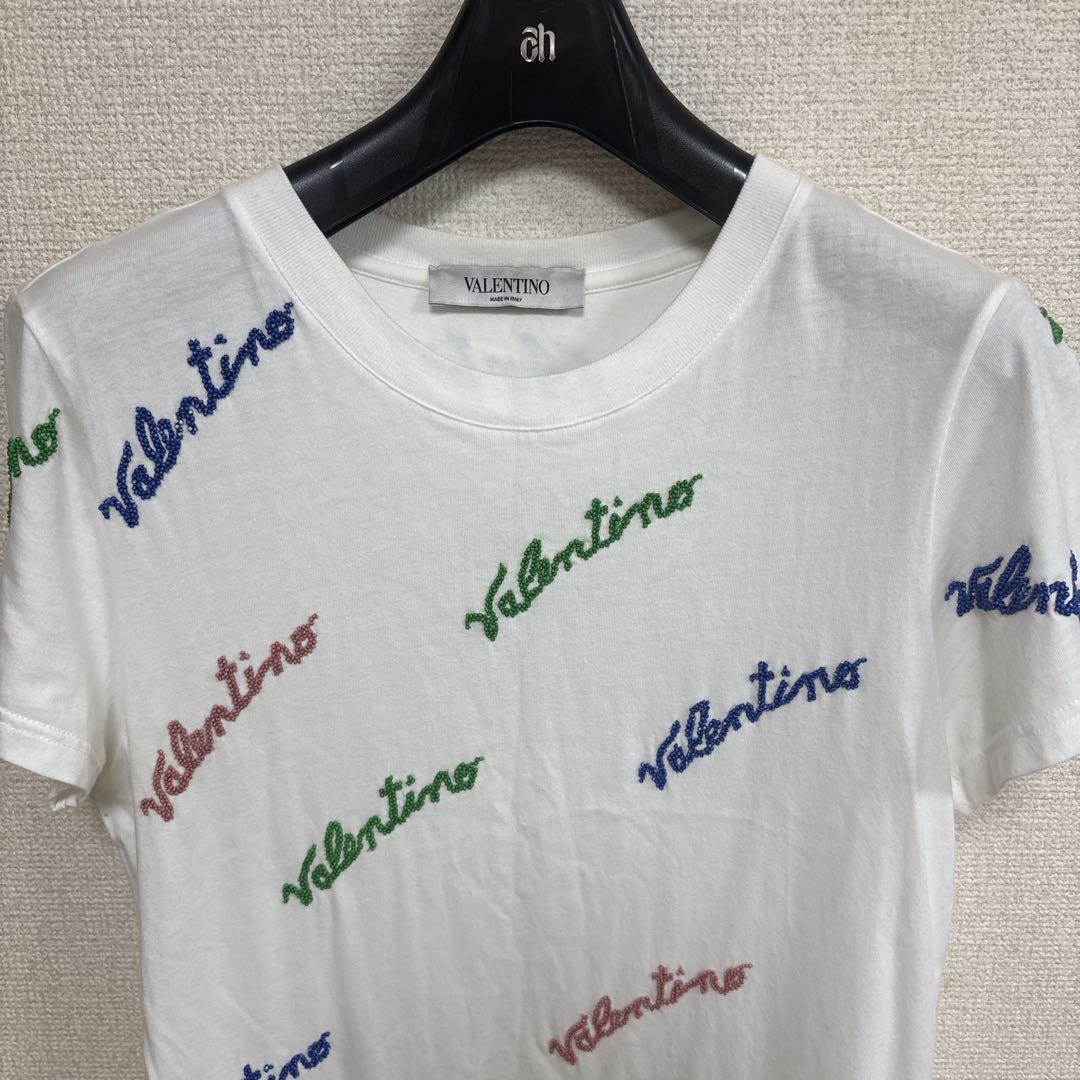 【レア】ヴァレンティノ　Tシャツ　マルチカラーロゴ
