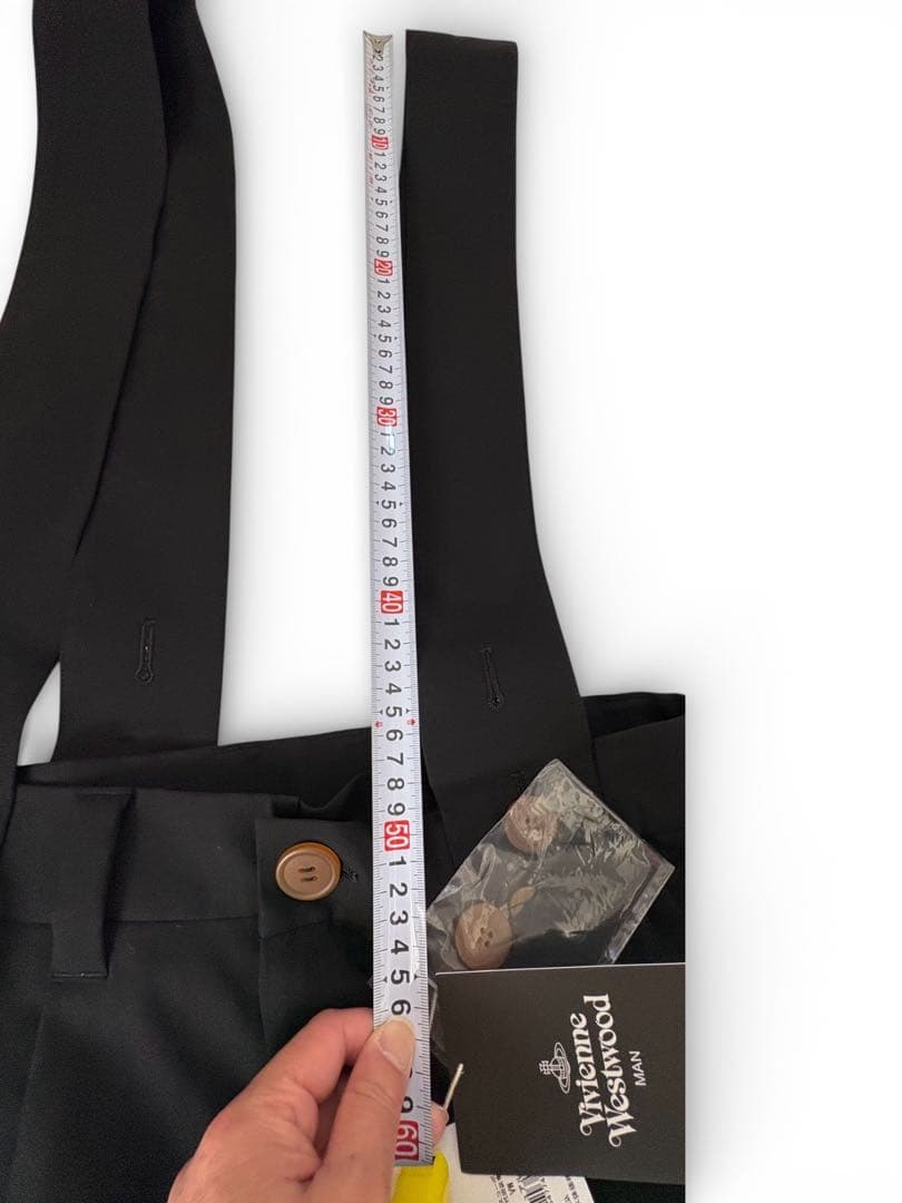 新品Vivienne Westwoodヴィヴィアンウエストウッドブラックパンツ