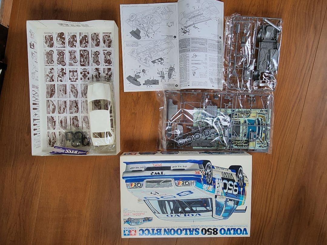ホビーラジコン Tamiya Volvo 850 Saloon BTCC 1/24