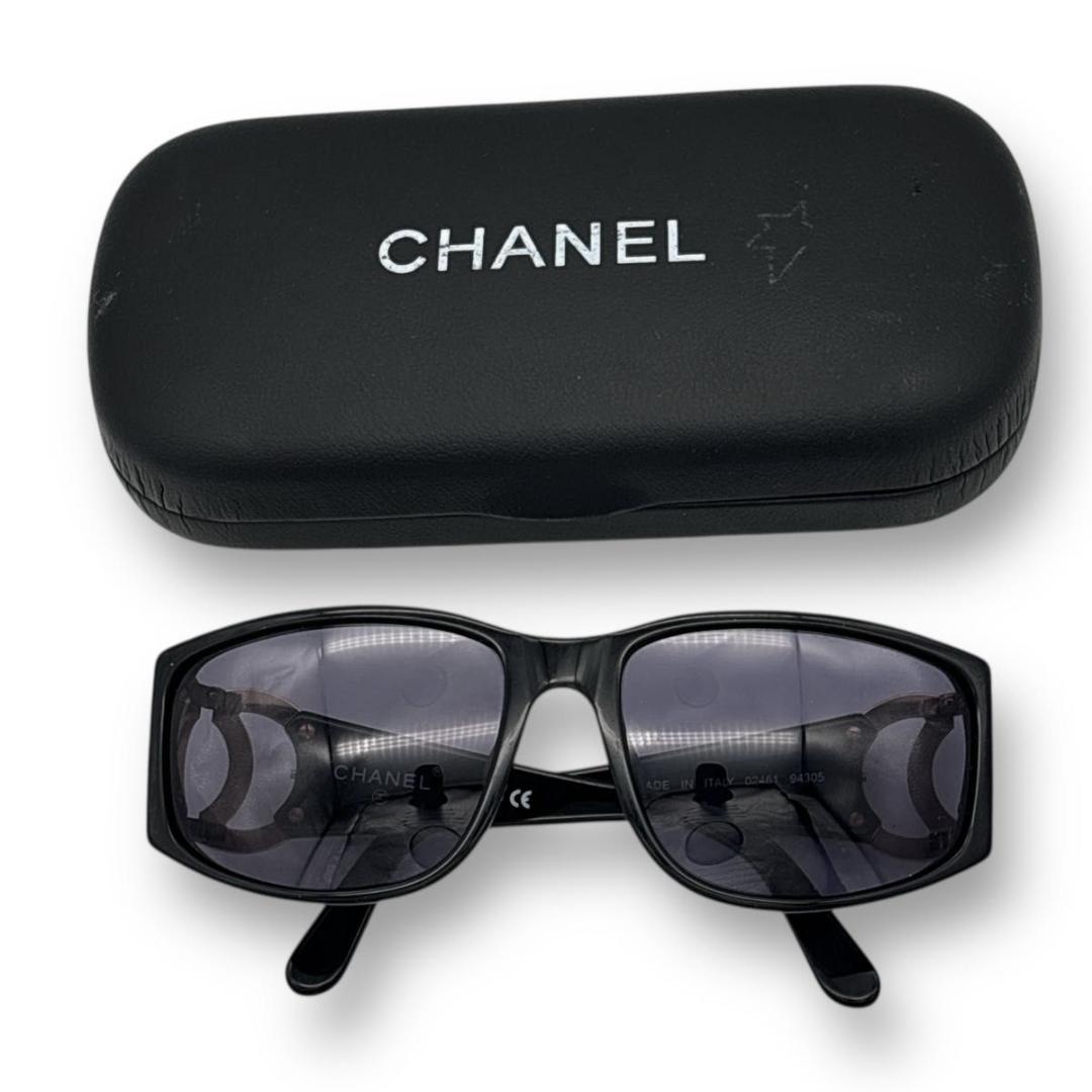 【大人気】CHANEL sunglasses BLACK サングラス ケース