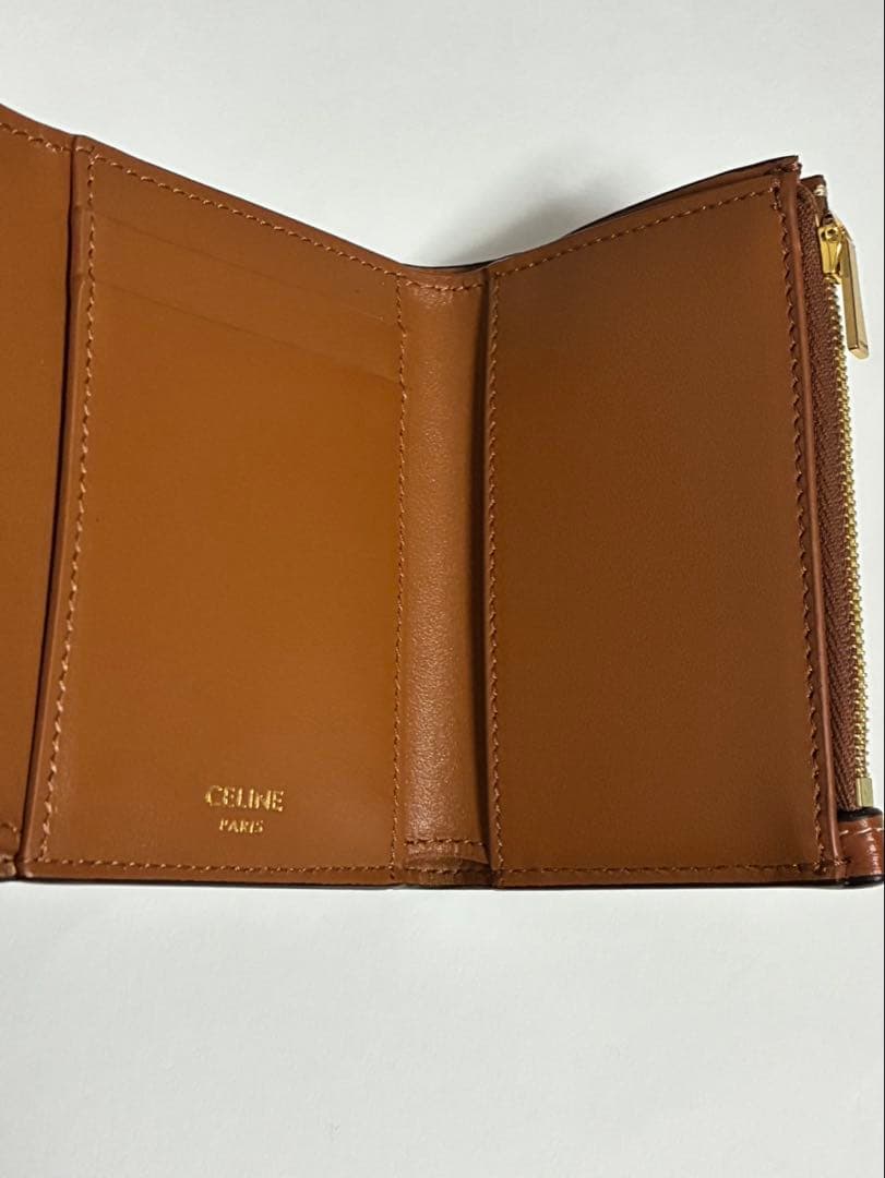 CELINE ファイン ストラップウォレット ニノ サプルグレインドカーフスキン