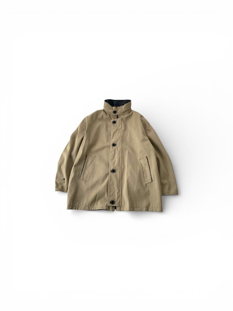 casini firenze italy製 本革 リバーシブルレザーコート