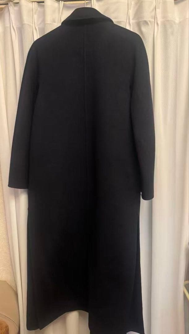 MaxMara マックスマーラ カシミヤ100% ロングコート 黒 38