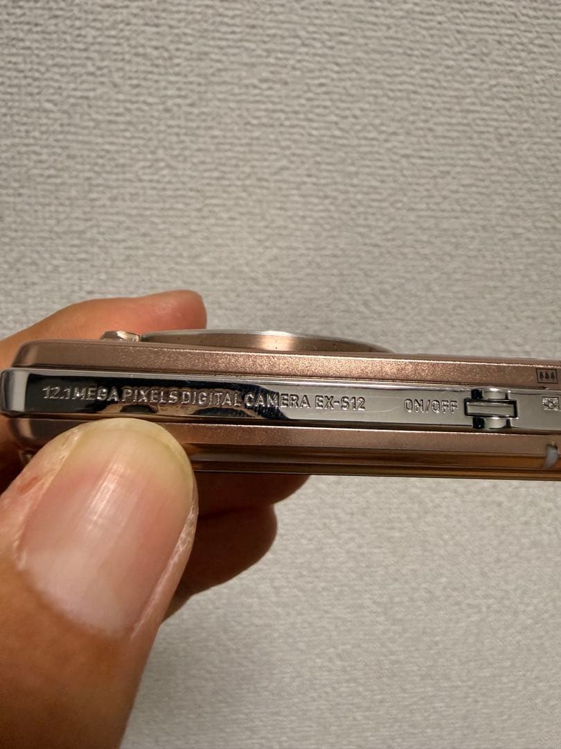 CASIO EXILIM EX-S12 コンパクトデジタルカメラ