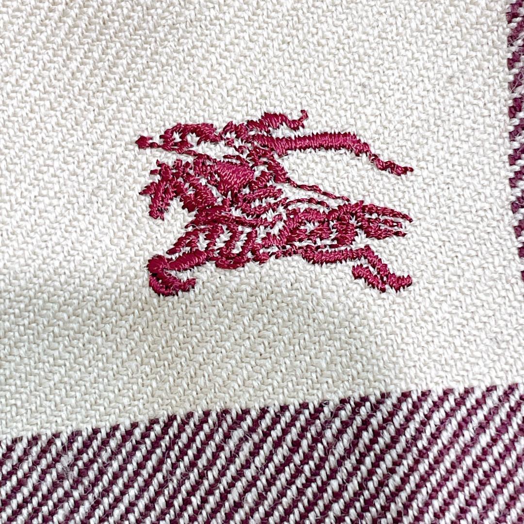 バーバリーブルーレーベル ショートパンツ キュロット ノバチェック ホース刺繍