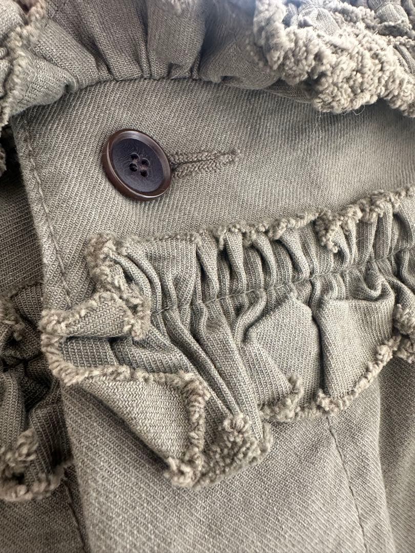 AD2007 tricot COMME des GARCONS フリルスカート