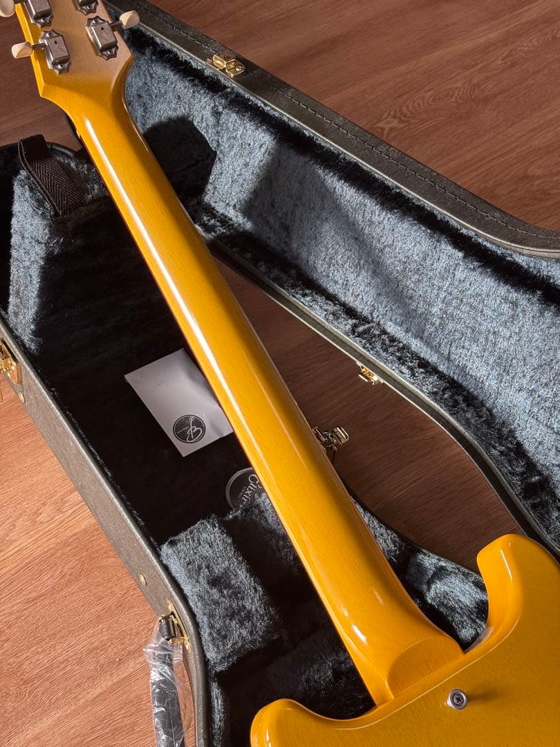 ギター Bizen Works BURNED DC SPL TV Yellow